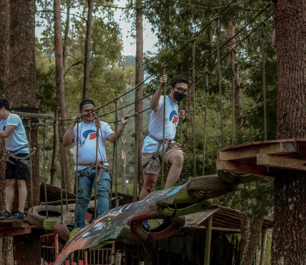 Gambar Tiket Wahana High Rope